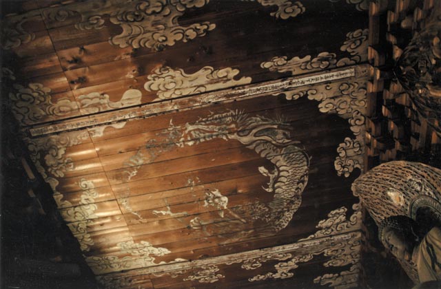 覚園寺の薬師堂の天井図
